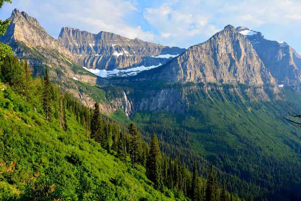 Bird Woman Falls, Glacier National Park 