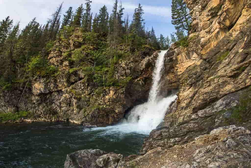 Running Eagle Falls