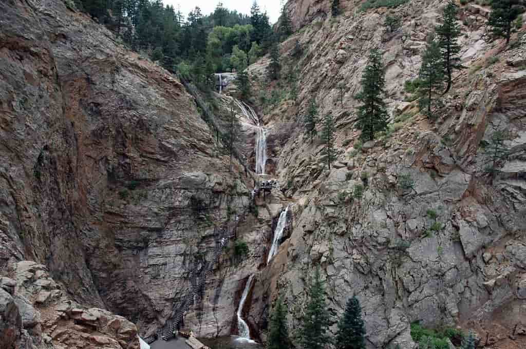 Best Waterfalls in Colorado, Seven Falls