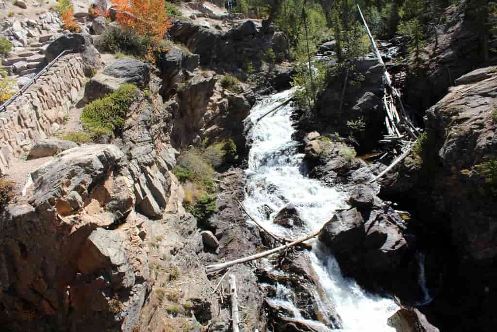 Waterfalls in Rocky Mountain National Park, Adams Falls 