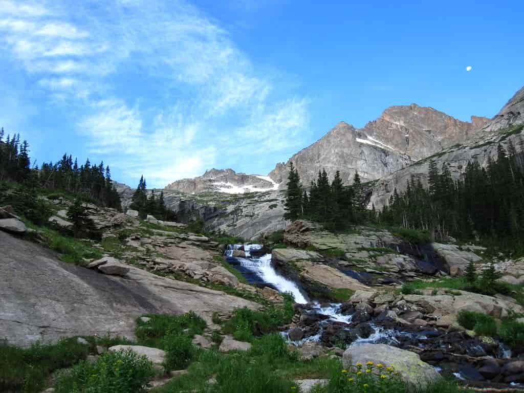 Ribbon Falls, Rocky Mountain National Park  