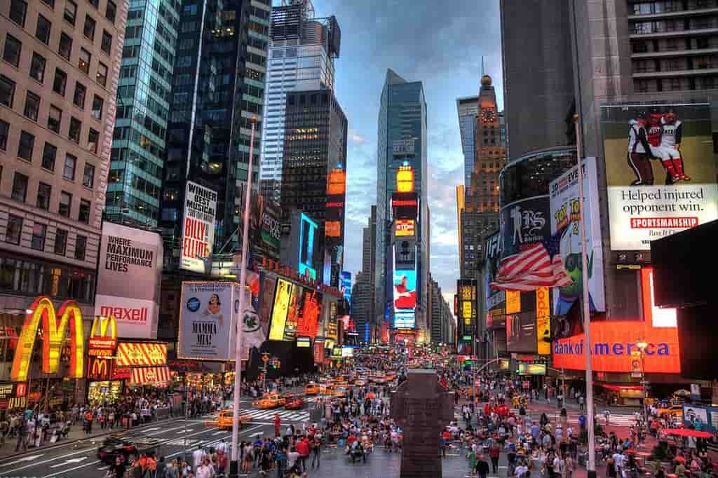 Best Places to Visit in USA for first time, New York City