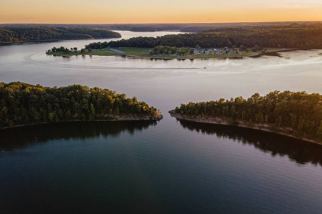 Best Lakes in Kentucky, Green River lake 